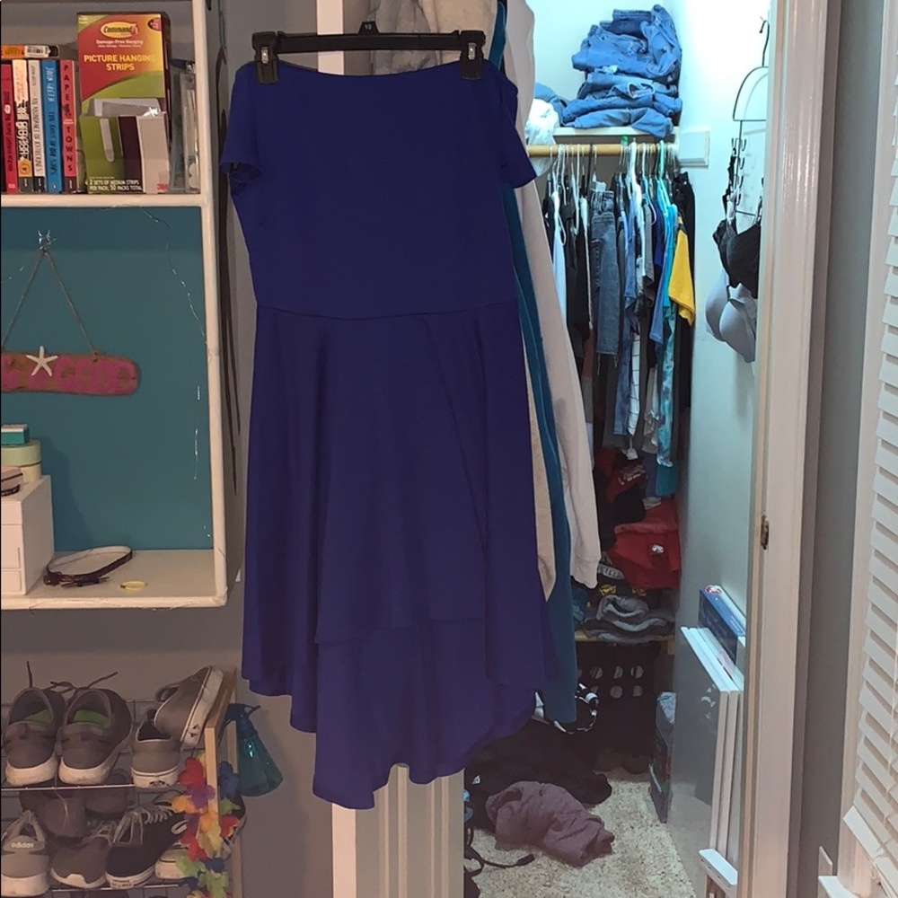 Blue dress